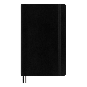 Moleskine Cuaderno Classic Ampliado Tapa Blanda Liso Negro Talla L 13x21cm