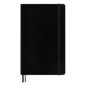 Moleskine Cuaderno Classic Ampliado Tapa Blanda Rayado Negro Talla L 13x21cm