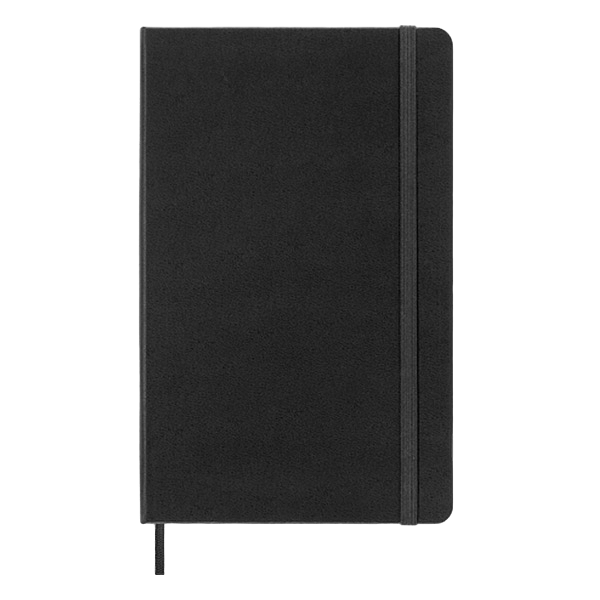 Moleskine Cuaderno Classic Tapa Dura Cuadrícula Negro Talla L 13x21cm
