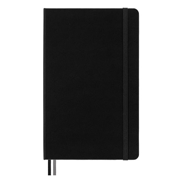 Moleskine Cuaderno Classic Ampliado Tapa Dura Rayado Negro Talla L 13x21cm
