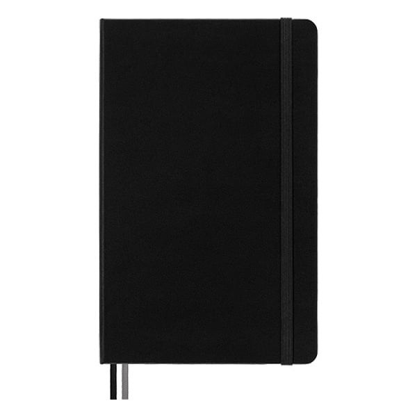 Moleskine Cuaderno Classic Ampliado Tapa Dura Liso Negro Talla L 13x21cm
