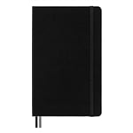 Moleskine Cuaderno Classic Ampliado Tapa Dura Liso Negro Talla L 13x21cm