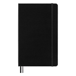 Moleskine Cuaderno Classic Ampliado Tapa Dura Liso Negro Talla L 13x21cm
