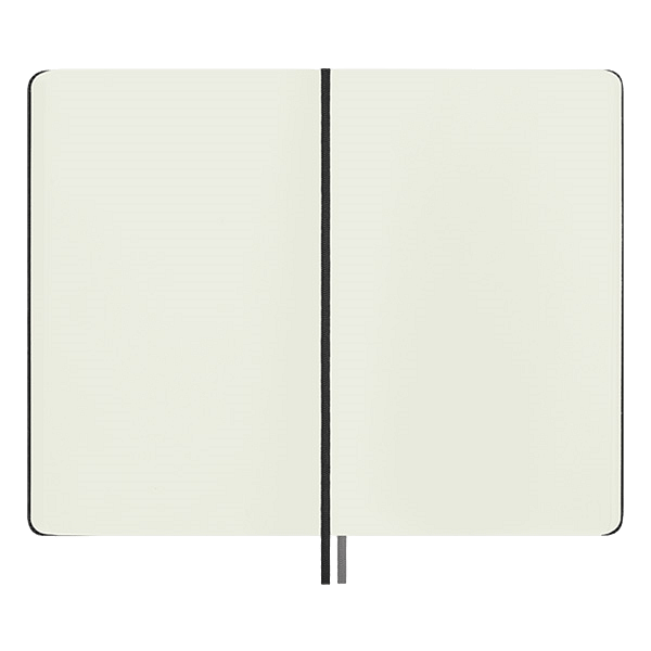 Moleskine Cuaderno Classic Ampliado Tapa Dura Liso Negro Talla L 13x21cm