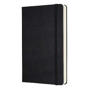 Moleskine Cuaderno Classic Ampliado Tapa Dura Rayado Negro Talla XL 19x25cm