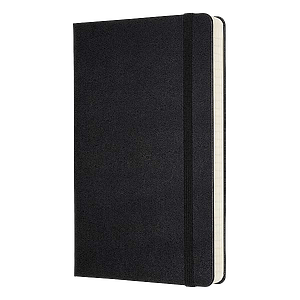 Moleskine Cuaderno Classic Ampliado Tapa Dura Rayado Negro Talla XL 19x25cm