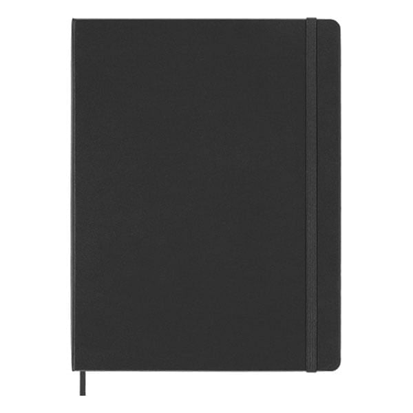 Moleskine Cuaderno Classic Tapa Dura Lisa Negro Talla XL 19x25cm