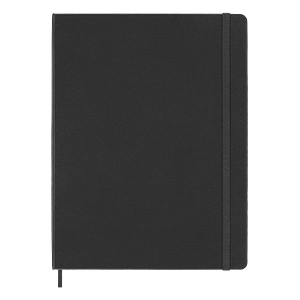 Moleskine Cuaderno Classic Tapa Dura Lisa Negro Talla XL 19x25cm
