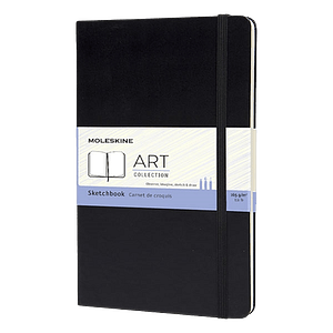 Moleskine Cuaderno de bocetos Tapa Dura Negro Talla L 13x21cm