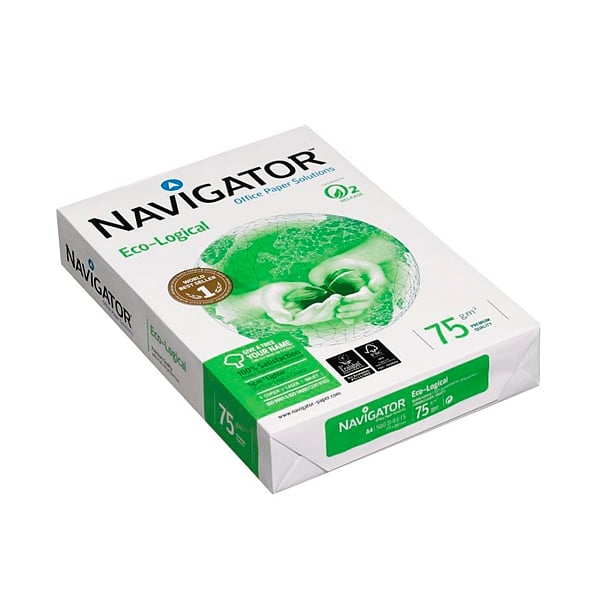 Navigator EcoLogical DIN A4 2500 hojas 75grm2  Papel