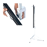 Phoenix 145 x 145cm 80 Trípode  Pantalla proyección