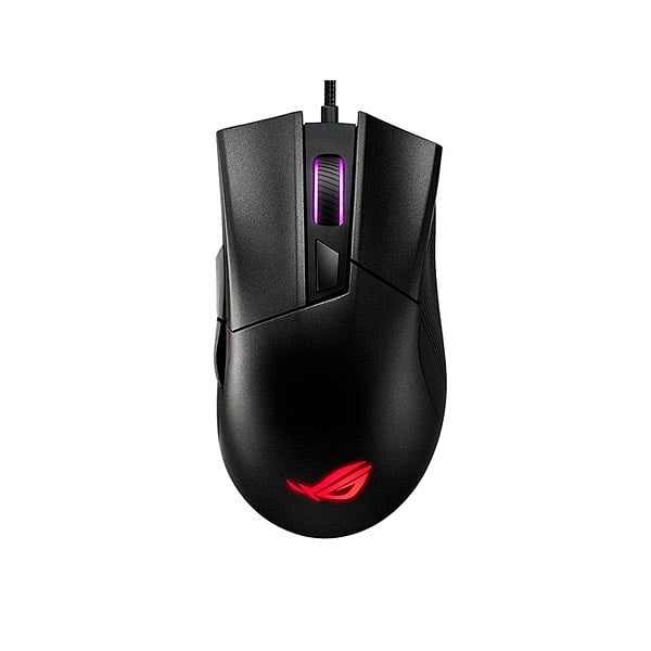 Asus ROG Gladius II core negro  Ratón