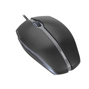 Cherry Gentix Corded Optical Mouse Negro  Ratón