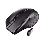 Cherry MW 3000 Ergonómico Inalámbrico Negro  Ratón