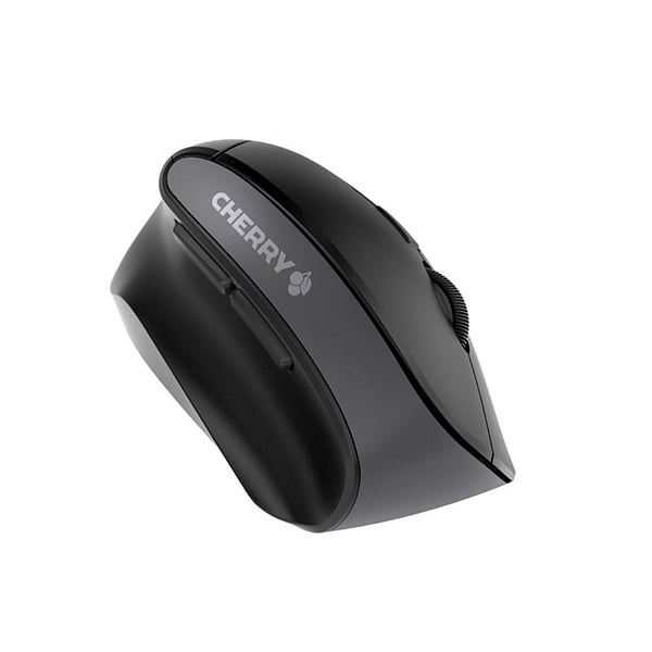 Cherry MW 4500 para Zurdos Ergonómico Vertical Negro Inalámbrico  Ratón