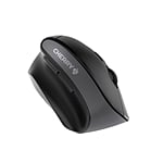 Cherry MW 4500 para Zurdos Ergonómico Vertical Negro Inalámbrico  Ratón