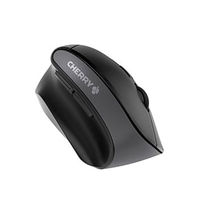 Cherry MW 4500 para Zurdos Ergonómico Vertical Negro Inalámbrico  Ratón