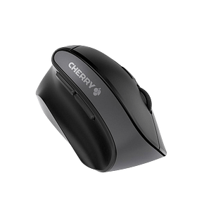 Cherry MW 4500 para Zurdos Ergonómico Vertical Negro Inalámbrico  Ratón