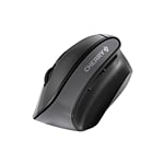 Cherry MW 4500 Ergonómico Vertical Negro Inalámbrico  Ratón