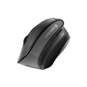 Cherry MW 4500 Ergonómico Vertical Negro Inalámbrico  Ratón