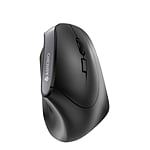 Cherry MW 4500 Ergonómico Vertical Negro Inalámbrico  Ratón
