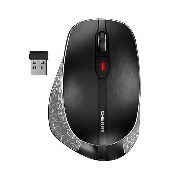 Cherry MW 8 Ergo Ergonómico Bluetooth Negro  Ratón