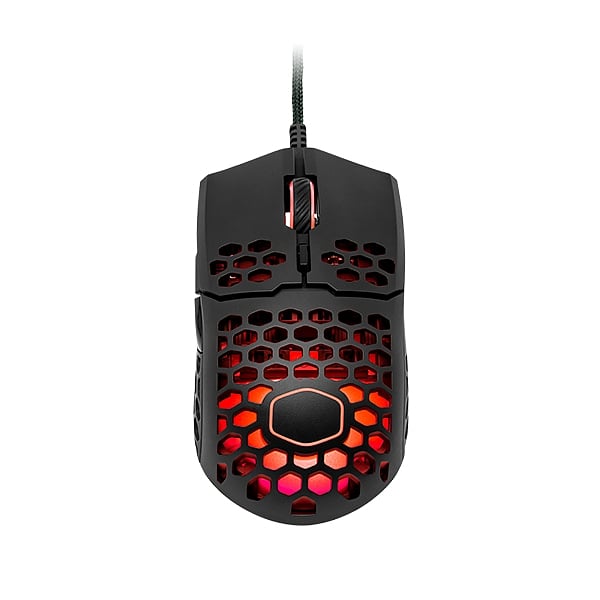 Cooler Master MM711 RGB Negro Mate  Ratón