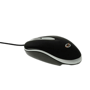 Conceptronic easy optical negro  plata  Ratón