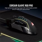 Corsair Glaive PRO RGB negro  Ratón