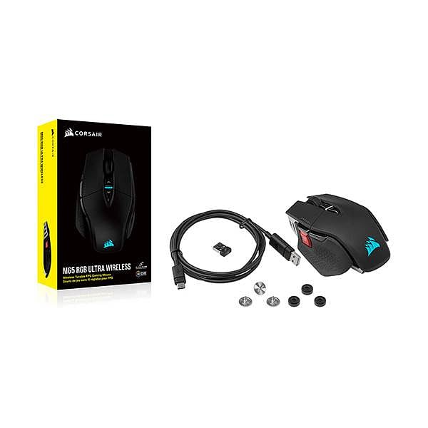Corsair M65 RGB Ultra wireless Carbon  Ratón