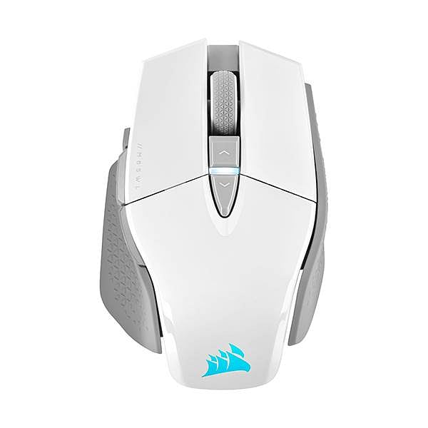 Corsair M65 RGB Ultra wireless White  Ratón