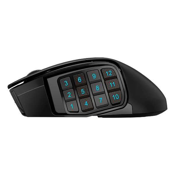Corsair Scimitar Elite Wireless MMO  Ratón Gaming Inalámbrico 16000 DPI 16 Botones Programables