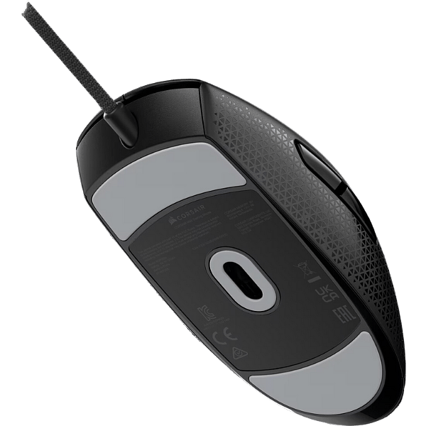 Corsair M55 ICUE Black  Ratón Gaming ligero USBA 16000DPI