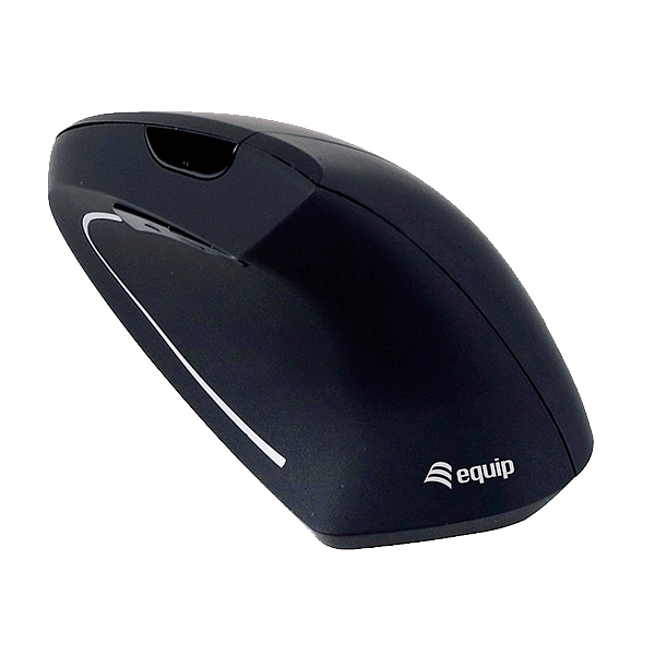Equip Ergo 2 1600DPI Vertical Negro  Ratón