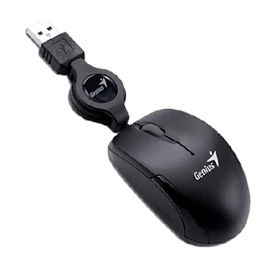 Genius Micro Traveler Negro  Ratón
