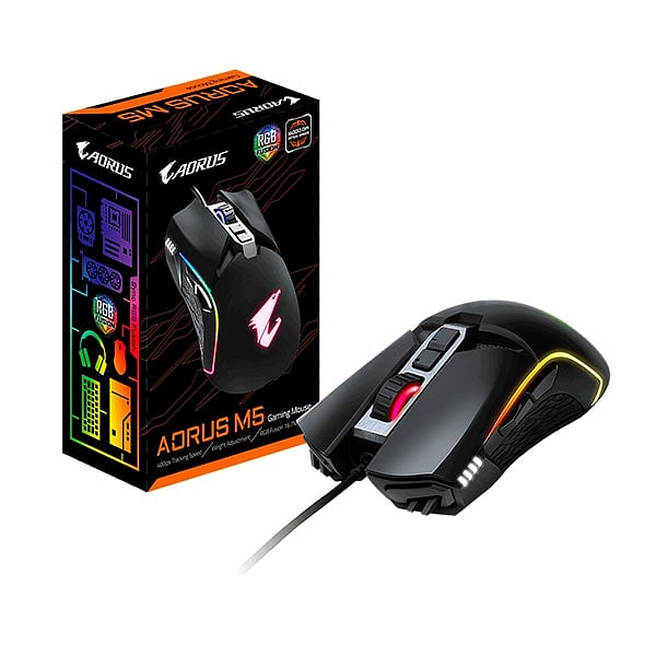 Gigabyte Aorus M5 RGB 16000 DPI  Ratón