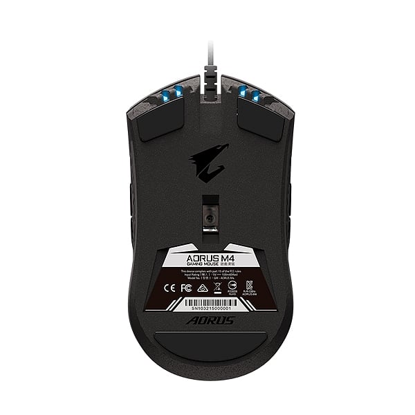 Gigabyte Aorus M4 6400DPI Negro  Ratón Gaming