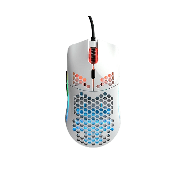 Glorious PC Gaming Race Model O RGB S White Glossy  Ratón