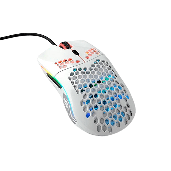 Glorious PC Gaming Race Model O RGB S White Glossy  Ratón