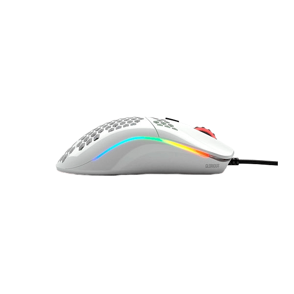 Glorious PC Gaming Race Model O RGB S White Glossy  Ratón