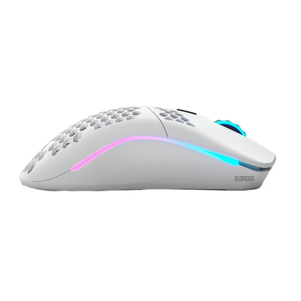 Glorious PC Gaming Race Model O RGB Wireless Matte White  Ratón
