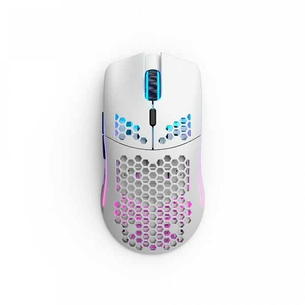 Glorious PC Gaming Race Model O RGB Wireless Matte White  Ratón