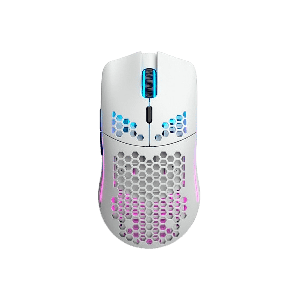 Glorious PC Gaming Race Model O RGB Wireless Matte White  Ratón