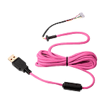 Glorious PC Gaming Race Ascended Cable V2 Majin Pink  Cable Ratón