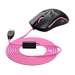 Glorious PC Gaming Race Ascended Cable V2 Majin Pink  Cable Ratón