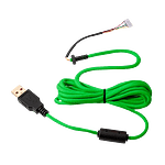 Glorious PC Gaming Race Ascended Cable V2 Gremlin Green  Cable Ratón