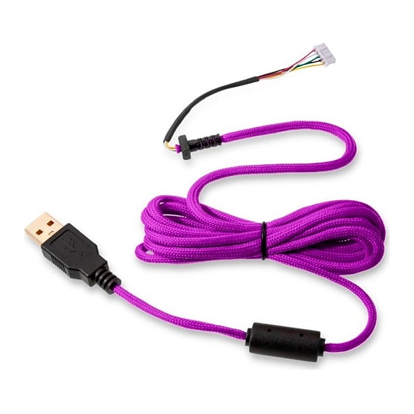 Glorious PC Gaming Race Ascended Cable V2 Purple Reign  Cable Ratón
