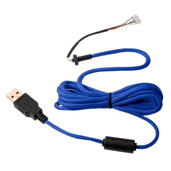 Glorious PC Gaming Race Ascended Cable V2 Cobalt Blue  Cable Ratón