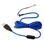 Glorious PC Gaming Race Ascended Cable V2 Cobalt Blue  Cable Ratón