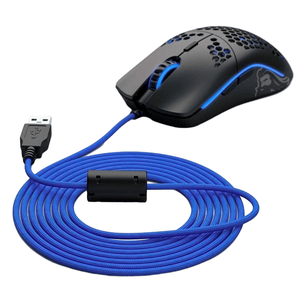 Glorious PC Gaming Race Ascended Cable V2 Cobalt Blue  Cable Ratón